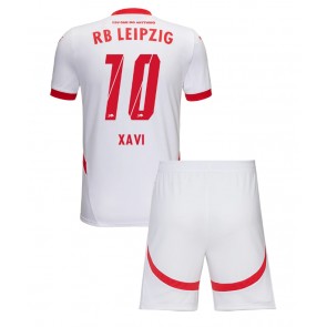 RB Leipzig Xavi Simons #10 Domaci Dres za Dječji 2024-25 Kratak Rukavima (+ kratke hlače)